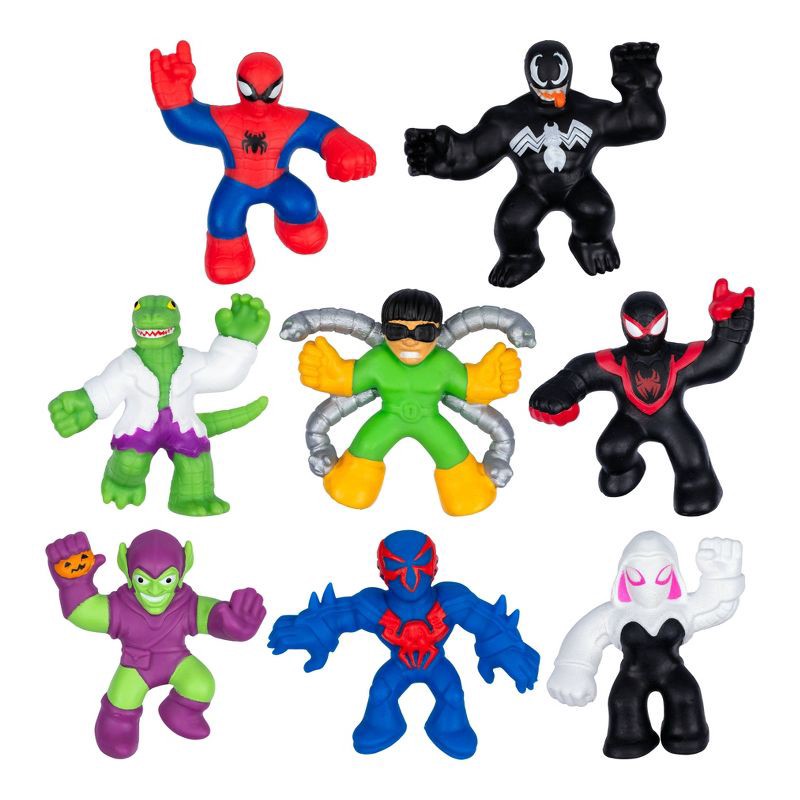 slide 8 of 11, Heroes Goo Jit Zu Marvel Spider-Verse Minis Mega 8-Pack, 1 ct