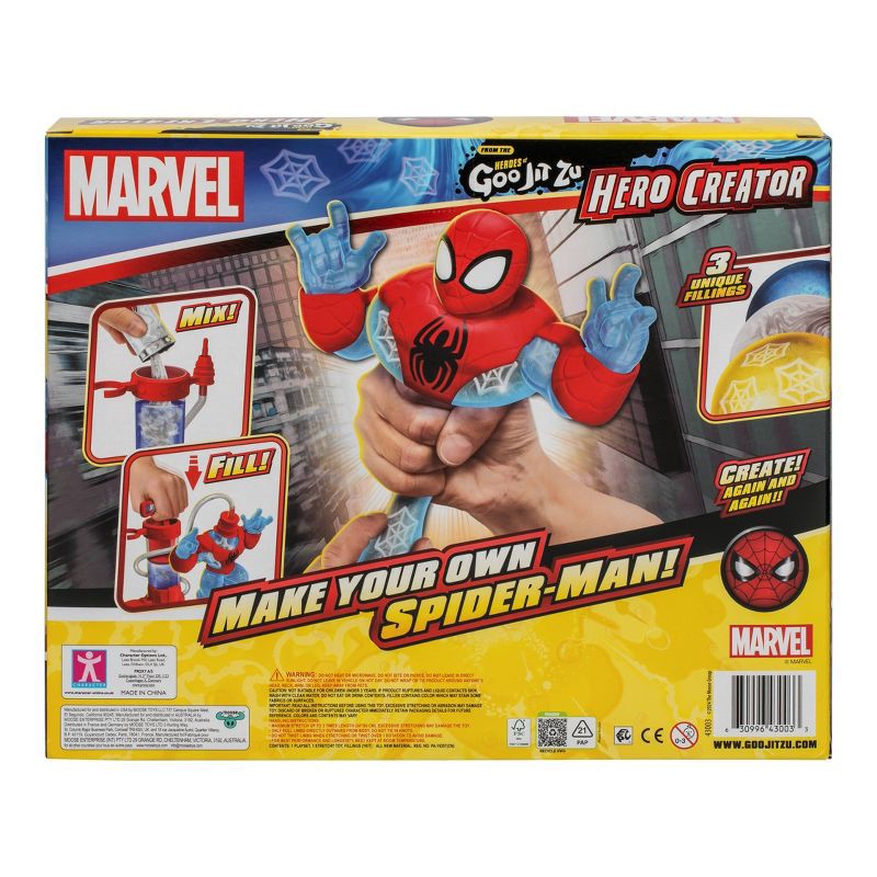 slide 7 of 8, Heroes of Goo Jit Zu Marvel Spider-Man Hero Creator, 1 ct