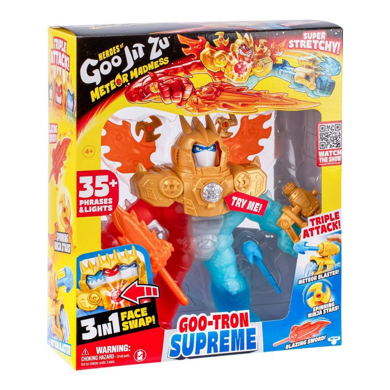 slide 8 of 11, Heroes of Goo Jit Zu's Goo-Tron Supreme Figure, 1 ct