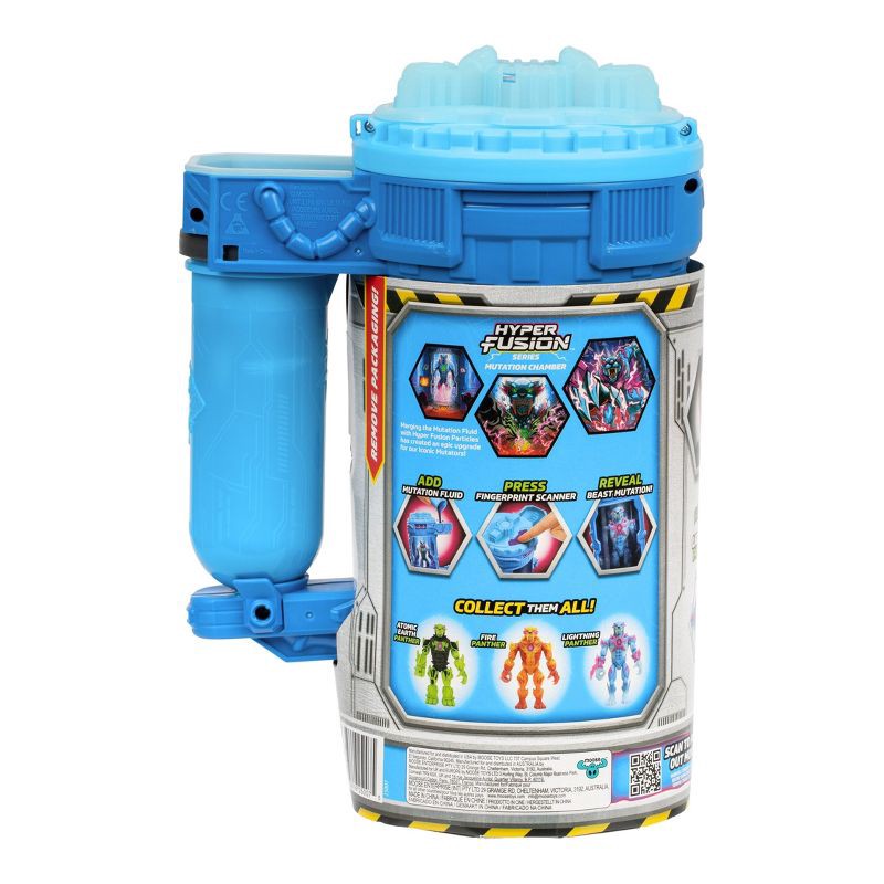 slide 3 of 9, MrBeast Lab Mutators Mutation Chamber Lightning Panther Action Figure, 1 ct