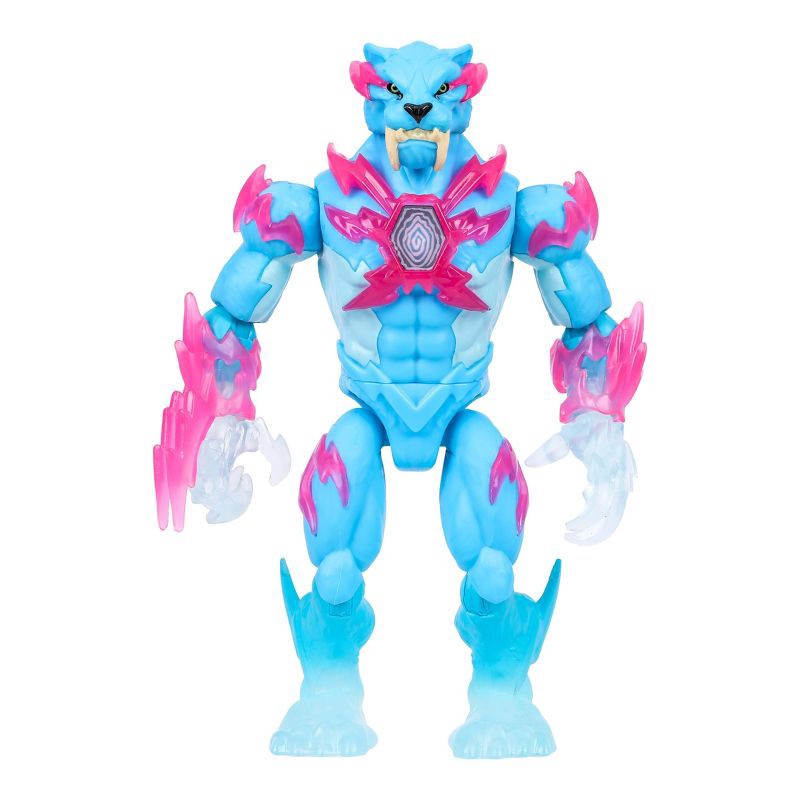 slide 9 of 9, MrBeast Lab Mutators Mutation Chamber Lightning Panther Action Figure, 1 ct