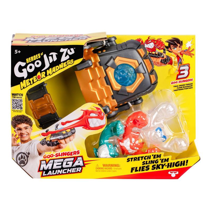 slide 6 of 10, Heroes of Goo Jit Zu Goo-Slingers Mega Launcher, 1 ct