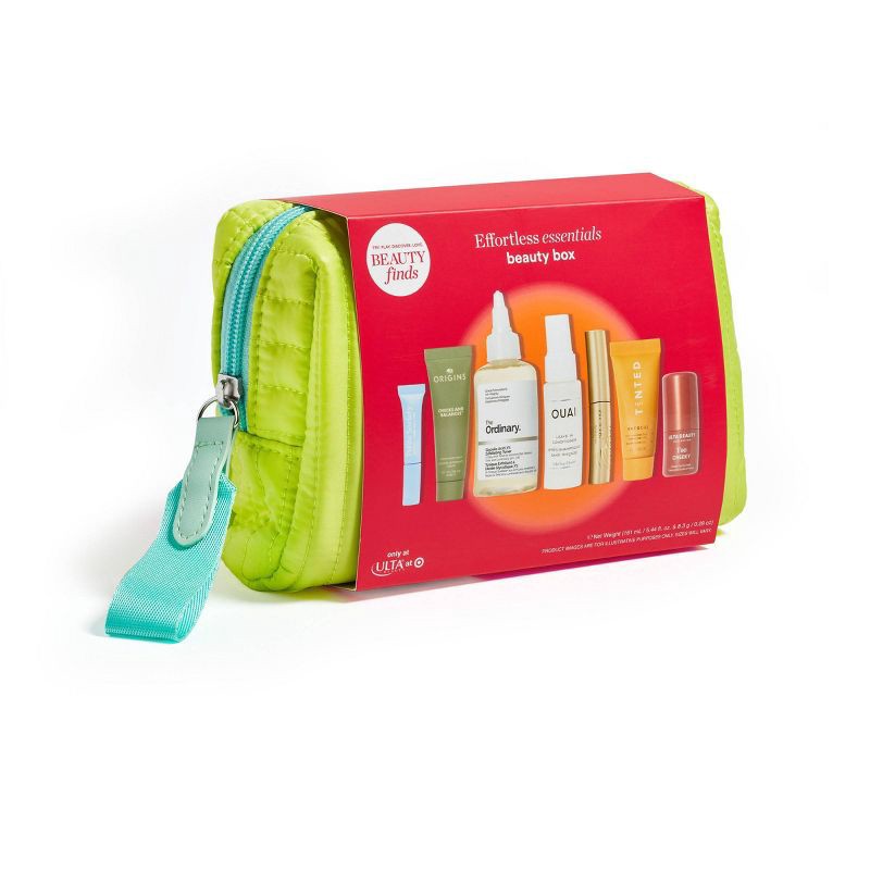 slide 2 of 4, Ulta Beauty at Target Effortless Essentials Exlcusive Spring & Summer Beauty Kit with Reusable Makeup Bag - 8 pc - Ulta Beauty, 8 ct