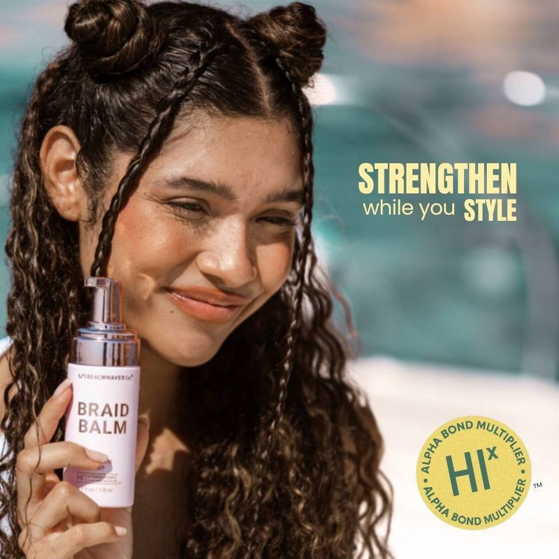 slide 2 of 10, BEACHWAVER Co. Braid Balm Pre Braid Prep - 4oz, 4 oz