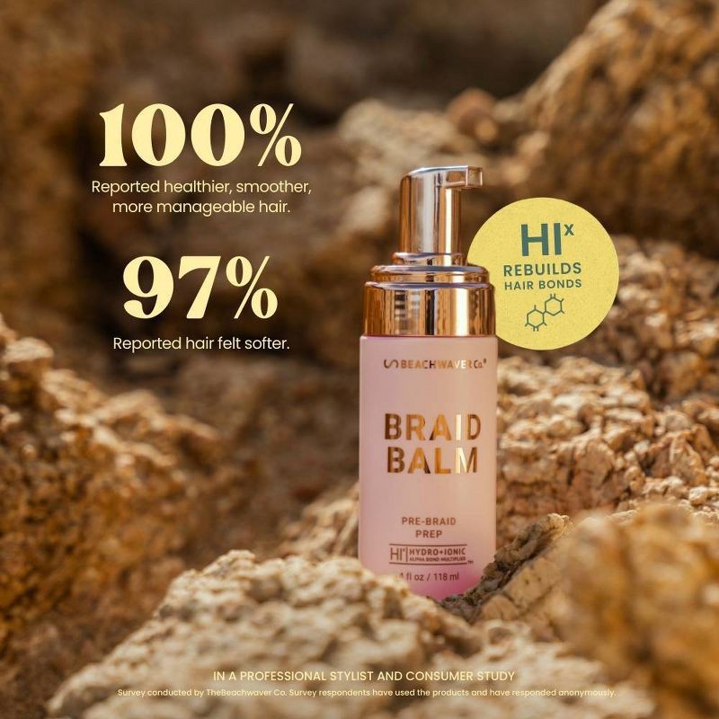 slide 7 of 10, BEACHWAVER Co. Braid Balm Pre Braid Prep - 4oz, 4 oz