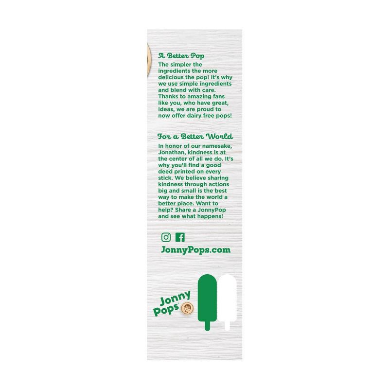 slide 4 of 4, JonnyPops Jonny Pops Frozen Organic Pineapple Pops - 14.8 fl oz/8ct, 14.8 fl oz, 8 ct