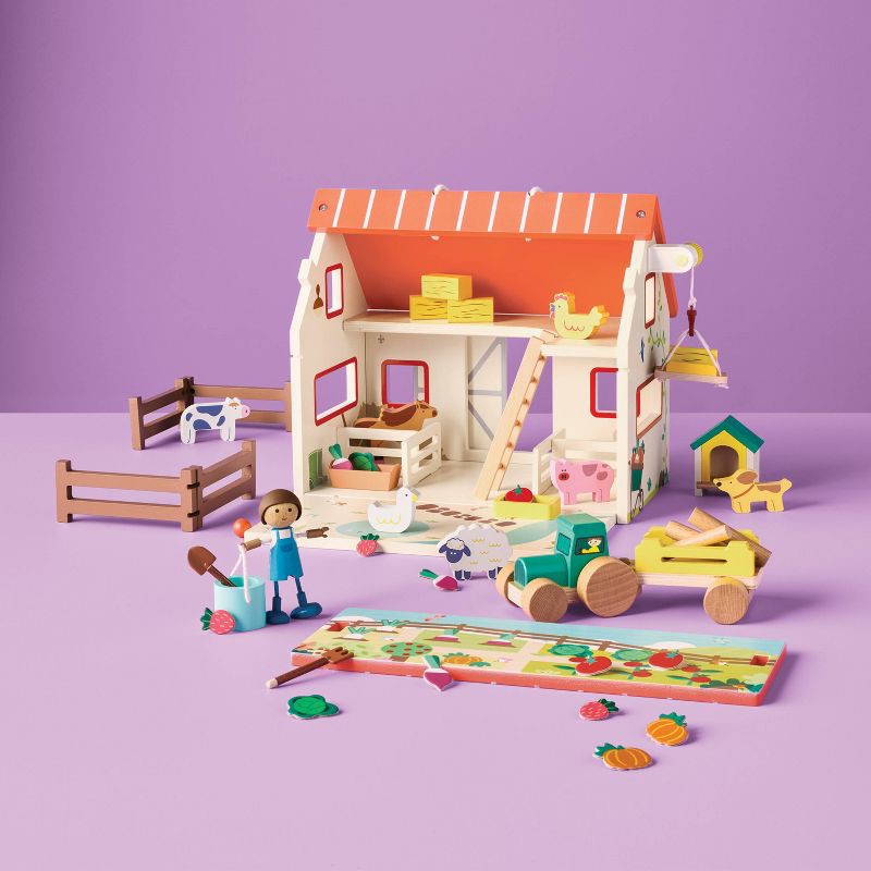 slide 2 of 5, Fold and Go Barn - Gigglescape™, 1 ct