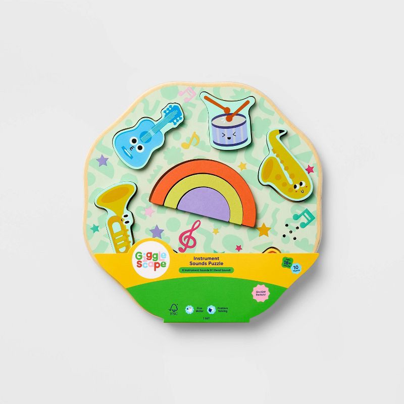 slide 3 of 4, Chunky Sound Puzzle - Gigglescape™, 1 ct