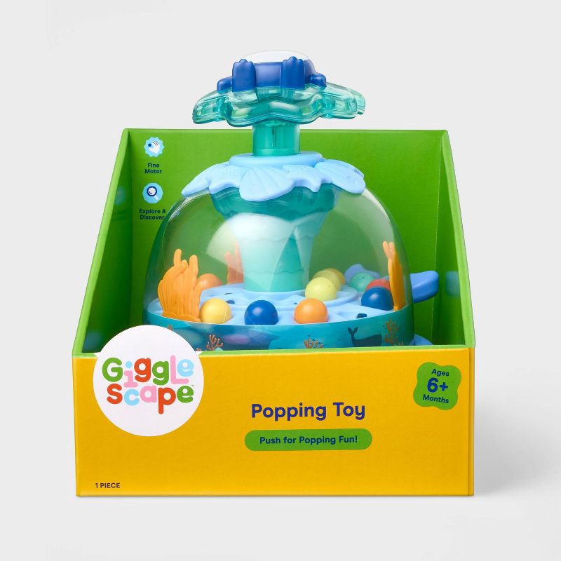 slide 4 of 5, Under The Sea Popping Toy - Gigglescape™, 1 ct