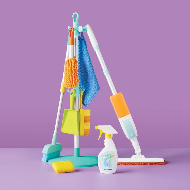 slide 2 of 5, Cleaning Set Role Play - Gigglescape™, 1 ct