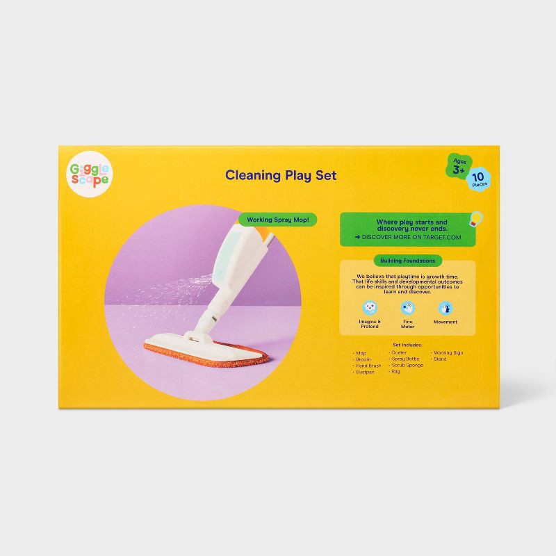 slide 5 of 5, Cleaning Set Role Play - Gigglescape™, 1 ct