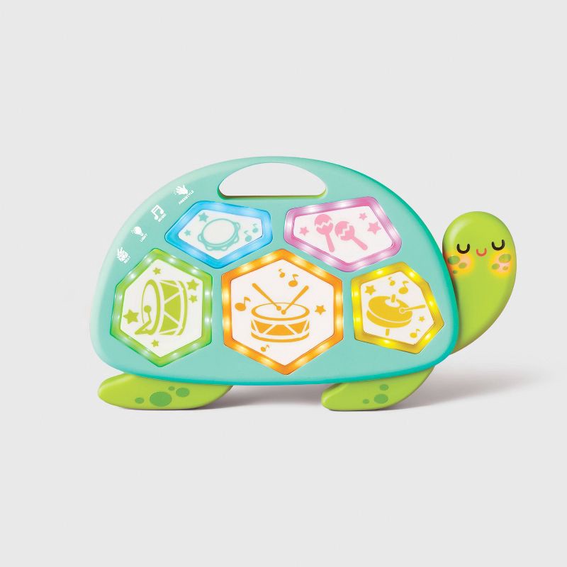 slide 1 of 4, Turtle Electronic Drum - Gigglescape™, 1 ct