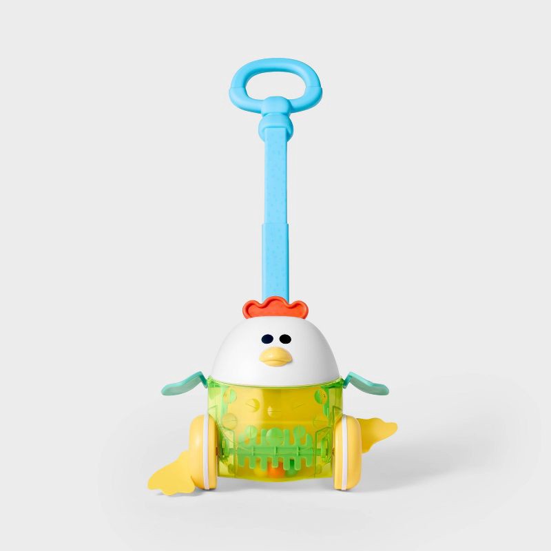 slide 1 of 5, Push & Walk Popping Chick - Gigglescape™, 1 ct