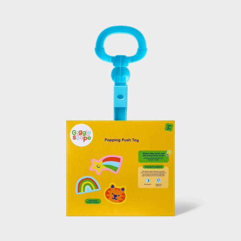 slide 2 of 5, Push & Walk Popping Chick - Gigglescape™, 1 ct