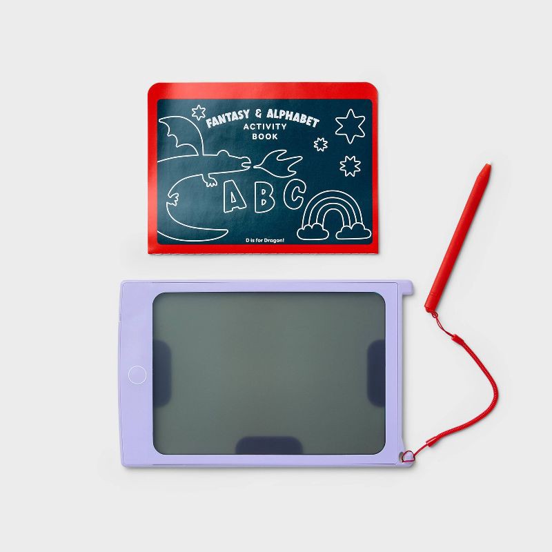 slide 1 of 4, See Through Drawing Pad - Purple - Gigglescape™: Fine Motor Skills Activity, Doodle Mat with ABS Construction, 1 ct