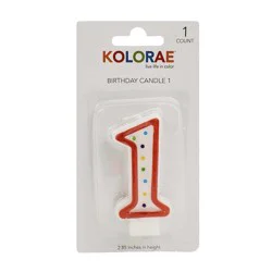 Kolorae Birthday Candle - 1 pc