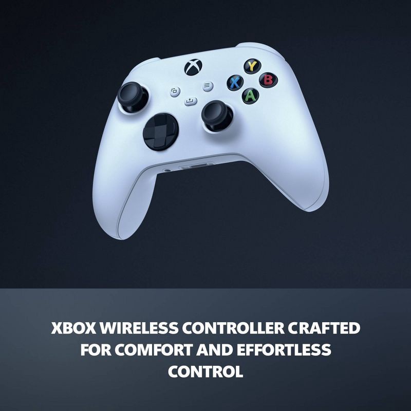slide 3 of 7, Microsoft Xbox Series S 512GB: Slim Design, USB-C, Wireless Controller, Wi-Fi 5, 1 ct