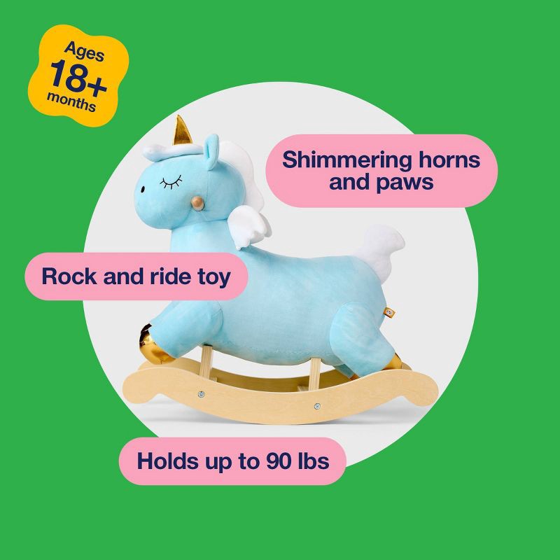 slide 5 of 5, Unicorn Rocker - Gigglescape™, 1 ct