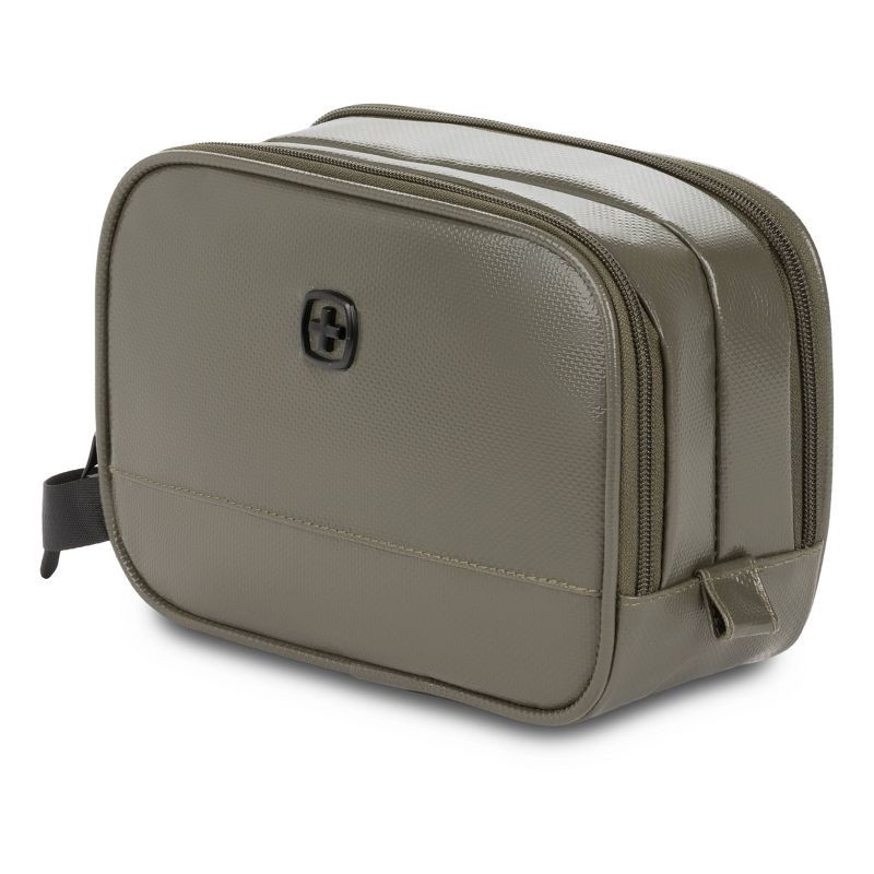 slide 3 of 10, SWISSGEAR Dopp Kit Toiletry Bag - Olive Green, 1 ct