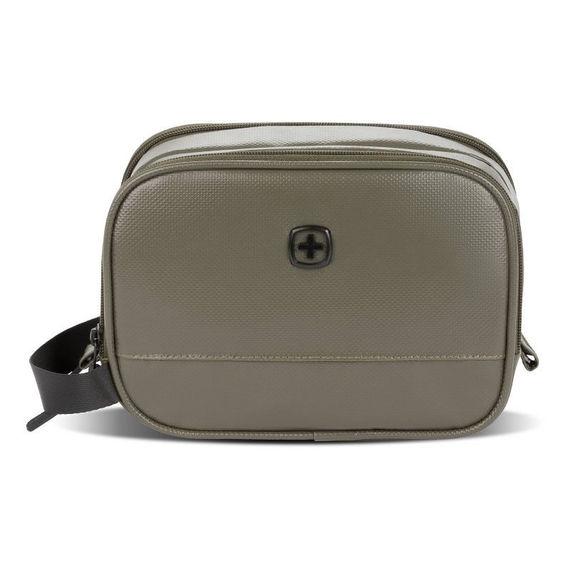 slide 1 of 10, SWISSGEAR Dopp Kit Toiletry Bag - Olive Green, 1 ct