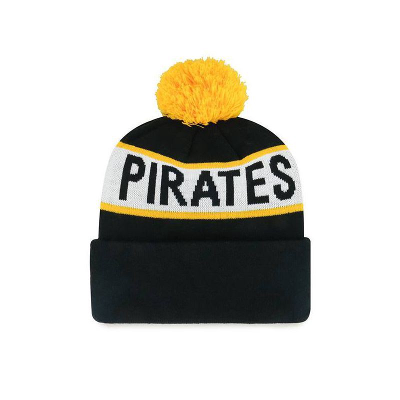 slide 2 of 2, MLB Pittsburgh Pirates Full Blitz Knit Beanie: Sports Team Logo, Adult One Size, 1 ct