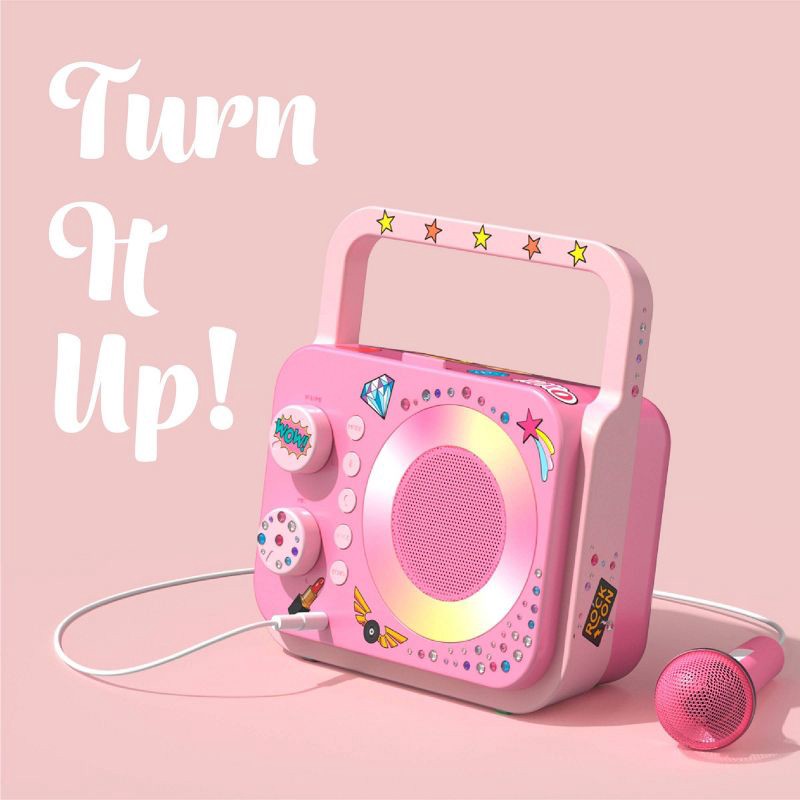 slide 5 of 9, FAO Schwarz Toy Preschool Karaoke Mic - 4pc, 4 ct