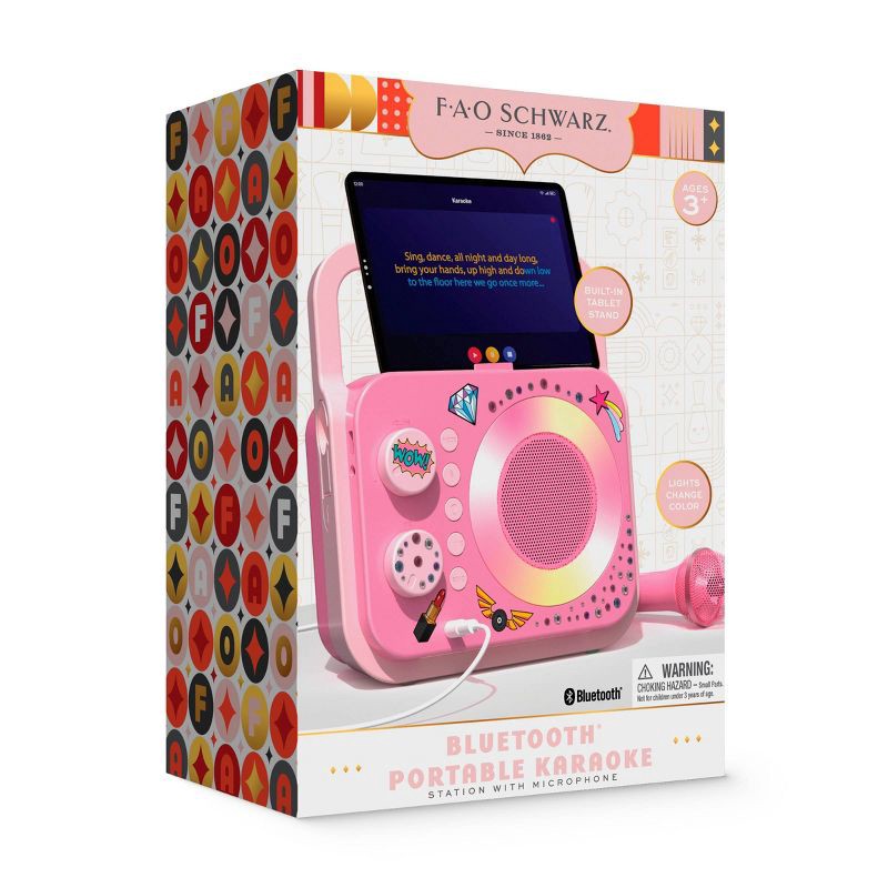 slide 8 of 9, FAO Schwarz Toy Preschool Karaoke Mic - 4pc, 4 ct