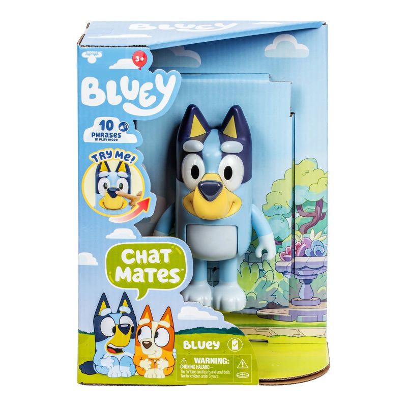 slide 2 of 8, Bluey Chat Mates - Bluey, 1 ct