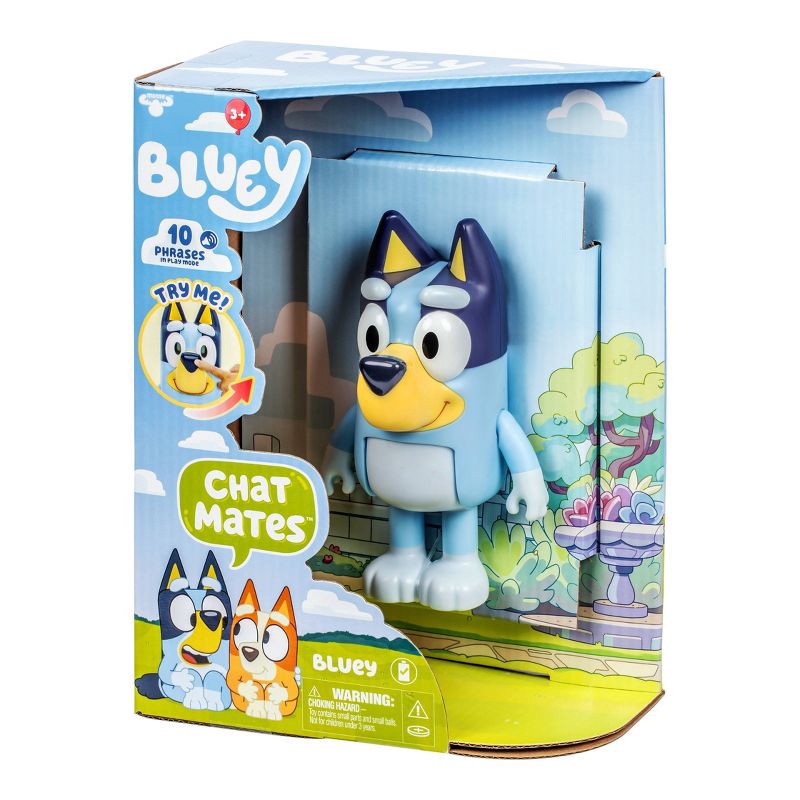 slide 8 of 8, Bluey Chat Mates - Bluey, 1 ct