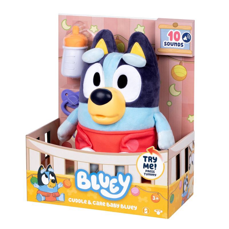 slide 5 of 10, Bluey Cuddle & Care Baby Plush, 1 ct