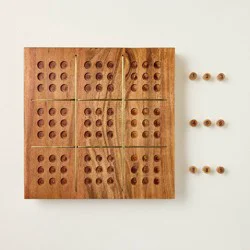 Hearth & Hand with Magnolia Wood and Brass Sudoku - Hearth & Hand™ with Magnolia