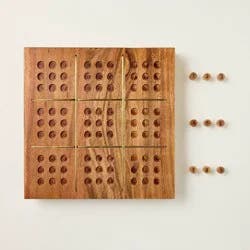 Hearth & Hand with Magnolia Wood and Brass Sudoku - Hearth & Hand™ with Magnolia