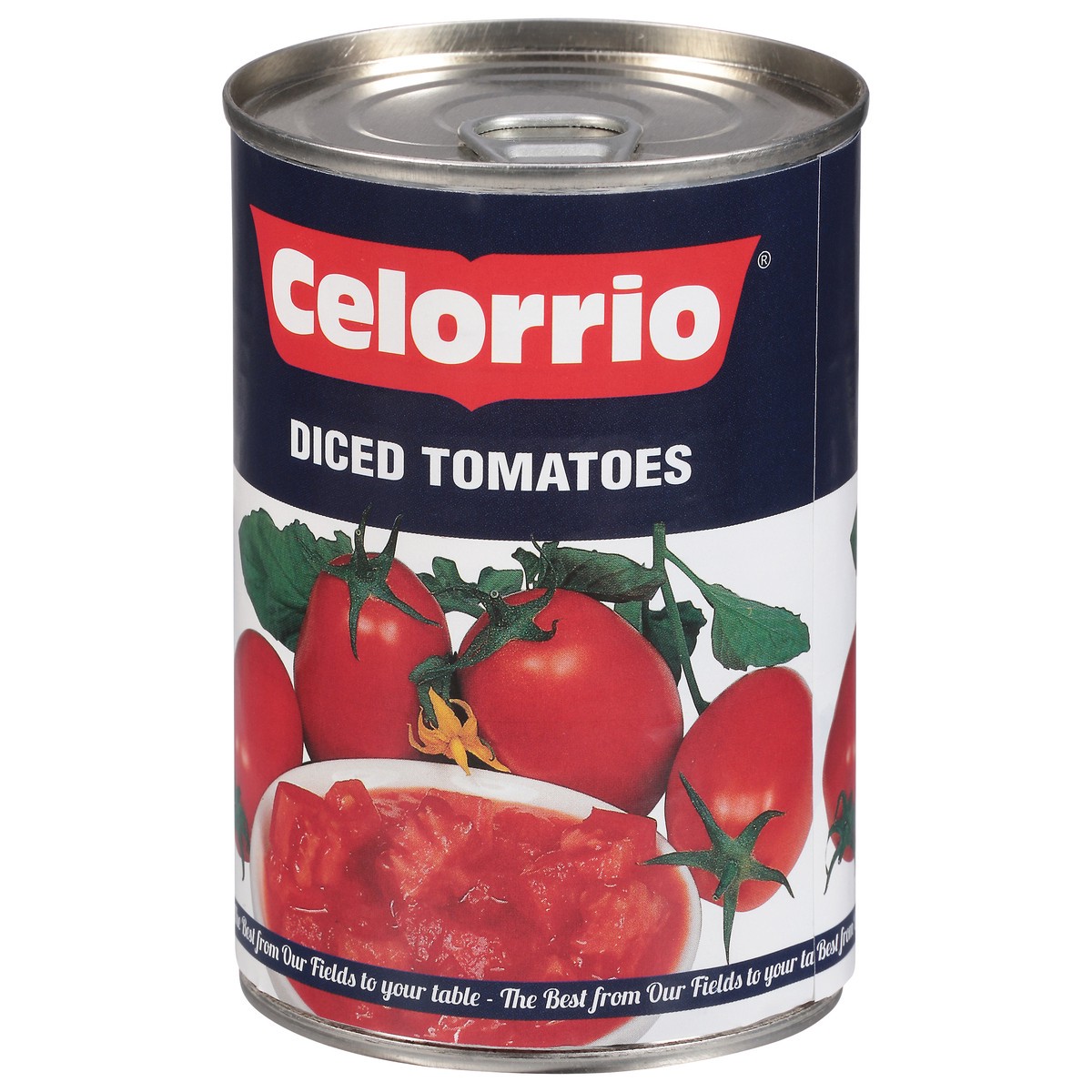 slide 2 of 9, Celorrio Diced Tomato - 14 oz, 14 oz