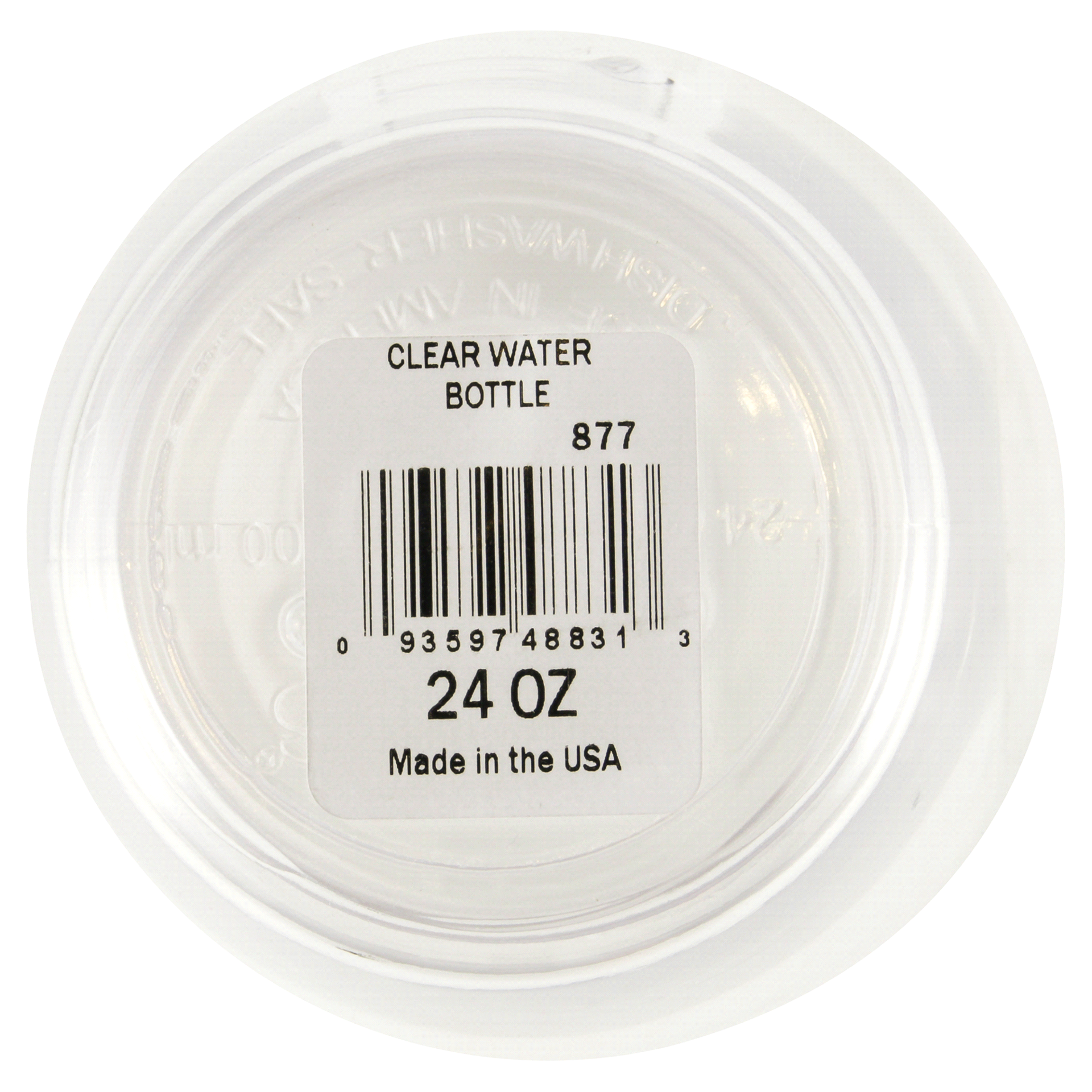 slide 4 of 9, Tervis Clear Water Bottle, 24 oz