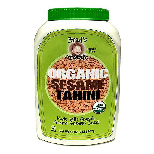 slide 1 of 1, Brad's Organic Sesame Tahini, 32 oz