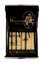 slide 1 of 1, Natural & Kosher Les Petites Kosher Mozzarella Sticks, 9 oz