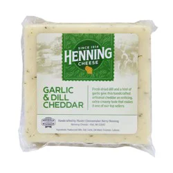 Henning's Garlic & Dill Cheddar