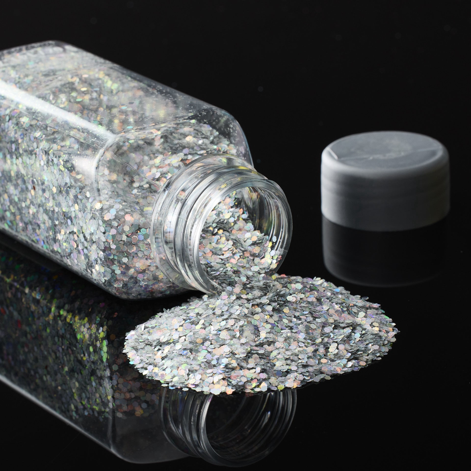 slide 2 of 3, Iridescent Sparkle Chunky Polyester Glitter, 5oz. By Recollections, 5 oz