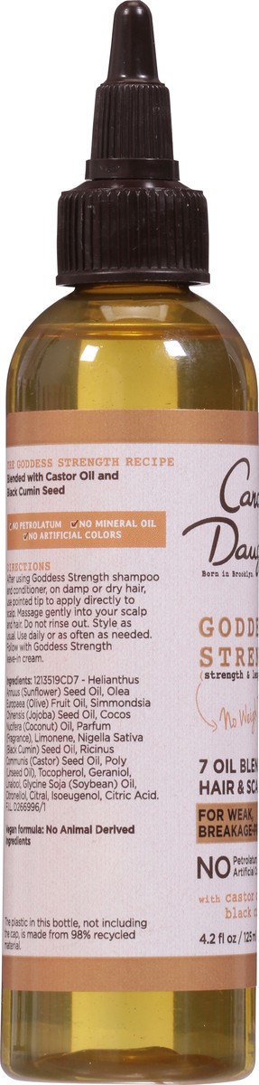 slide 4 of 9, Carol's Daughter Goddess Strength Scalp Oil and Hair Oil Deep Treatment with Castor Oil for Breakage Prone Hair - 4.2 fl oz, 4 oz