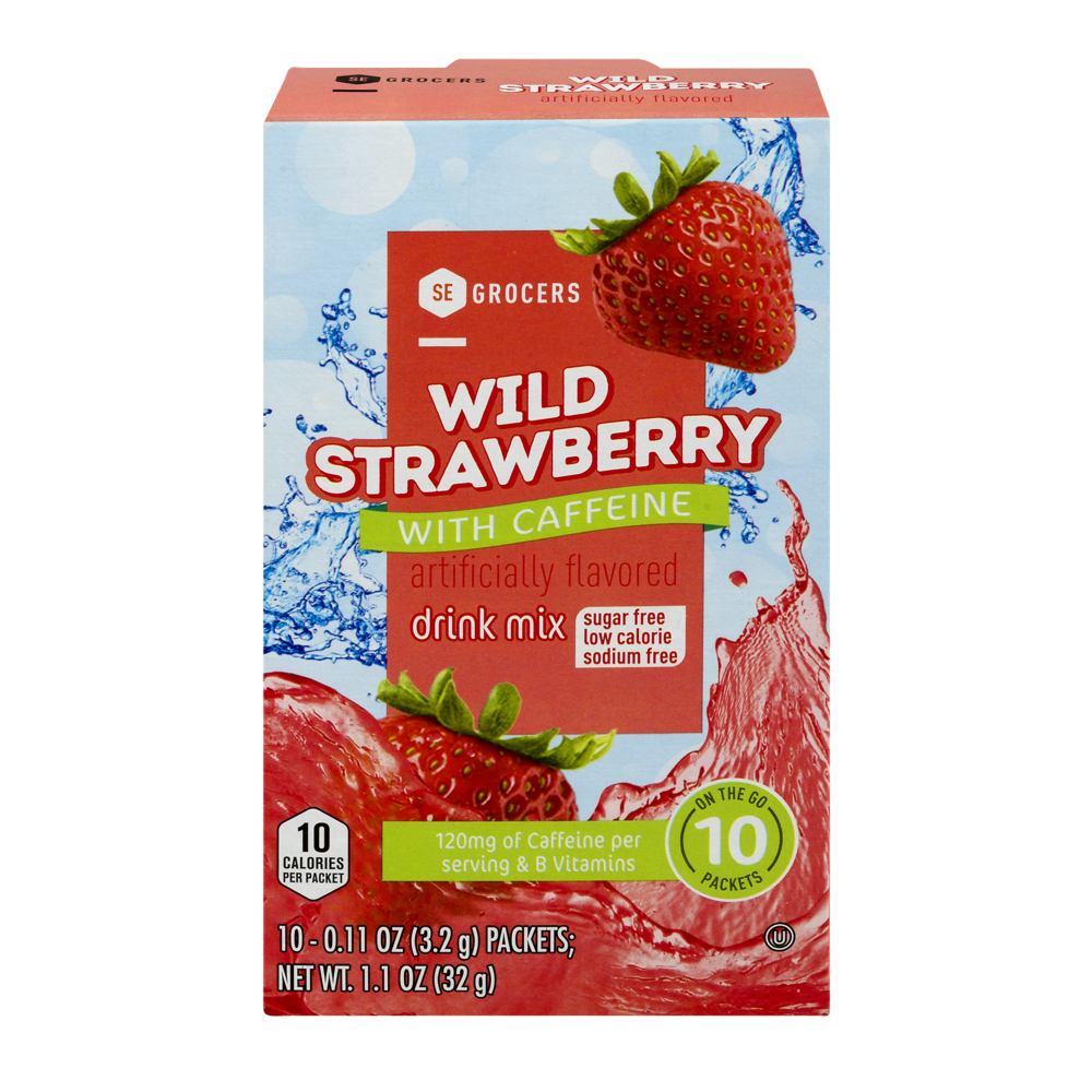 slide 1 of 1, SE Grocers Wild Stbry Engy- 10 ct, 10 ct
