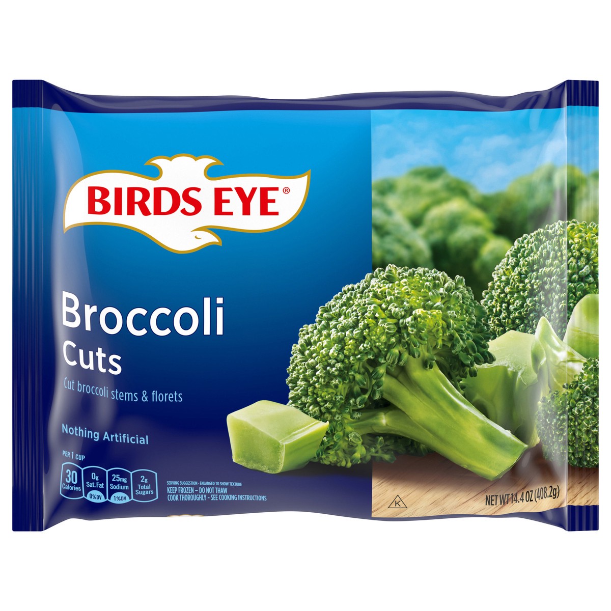 slide 1 of 10, Birds Eye Tender Broccoli Cuts, 14.4 oz