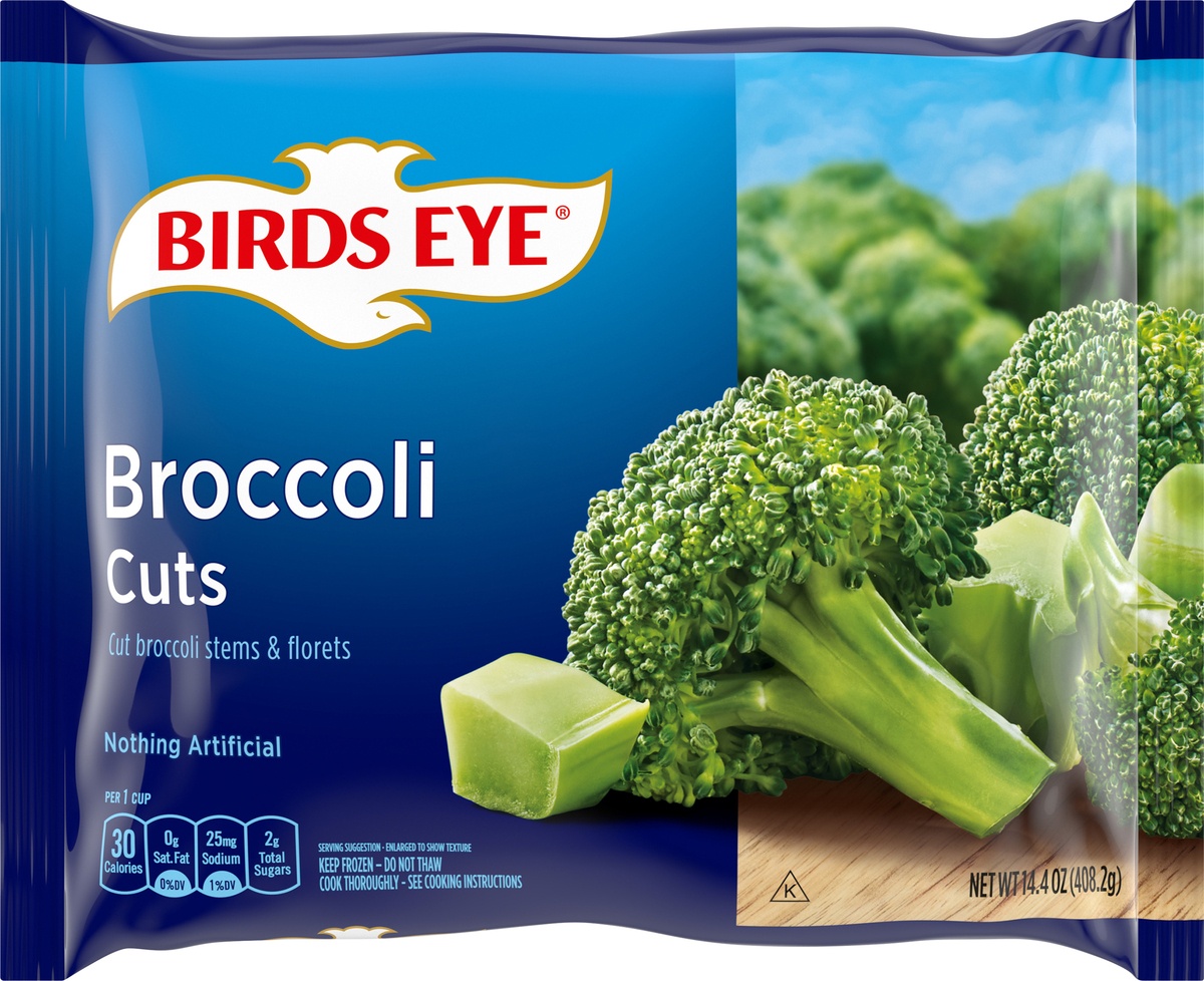slide 9 of 10, Birds Eye Tender Broccoli Cuts, 14.4 oz