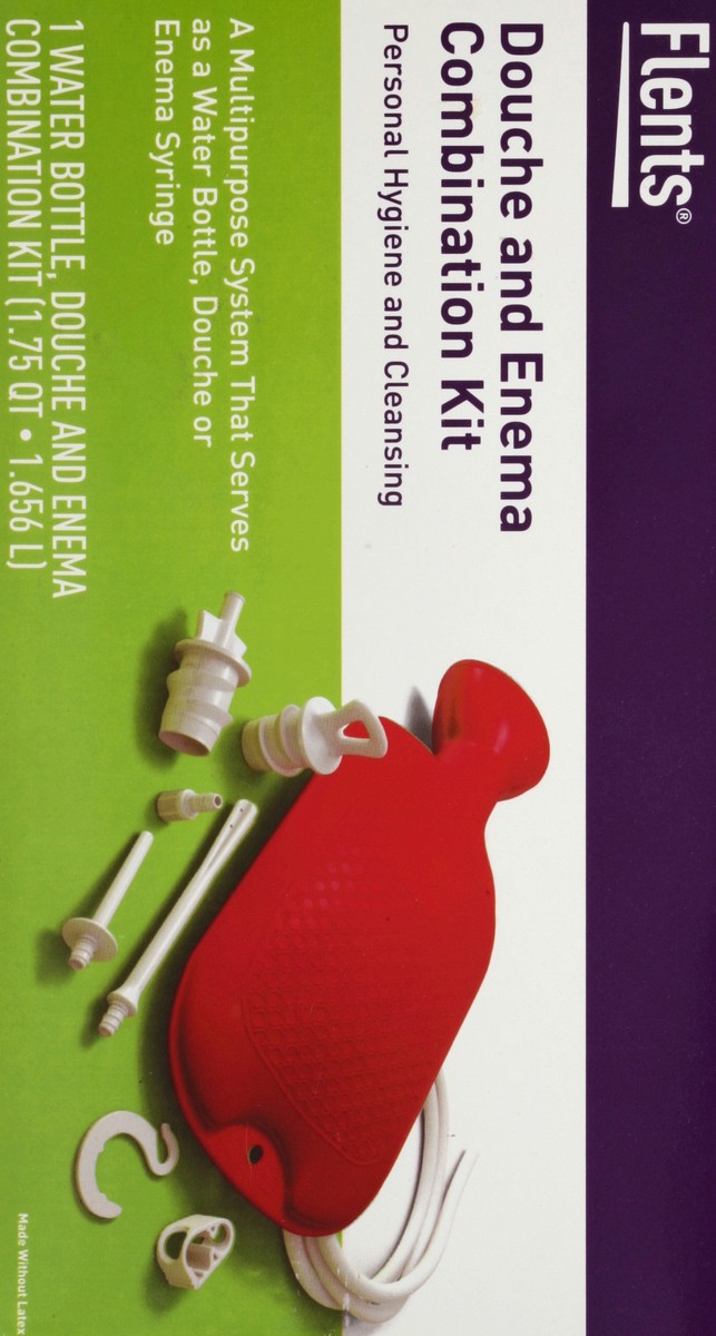 slide 4 of 4, Flents Douche And Enema Combination Kit For Personal Hygiene And Cleansing, 1 ct