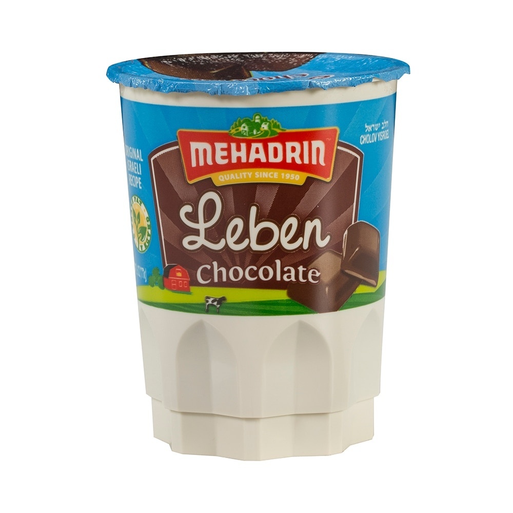 slide 1 of 1, Mehadrin Leben Chocolate Yogurt, 6 oz