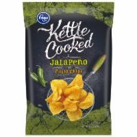 slide 1 of 1, Kroger Kettle Cooked Jalapeno Potato Chips, 8.5 oz
