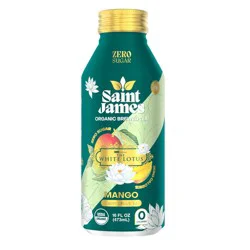 Saint James White Lotus Organic Black Tea 16oz.