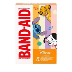Band-Aid Adhesive Assorted Decorative Disney Classic Mashups Bandages - 20ct