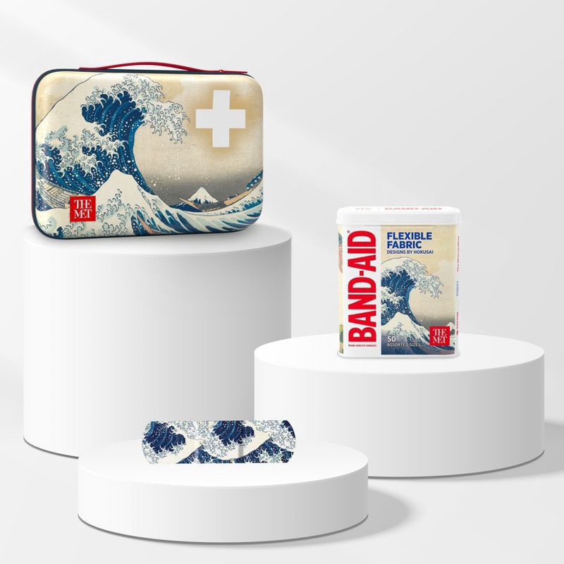 slide 9 of 11, Band-Aid Adhesive Assorted Designer Bandages - 50ct, 50 ct