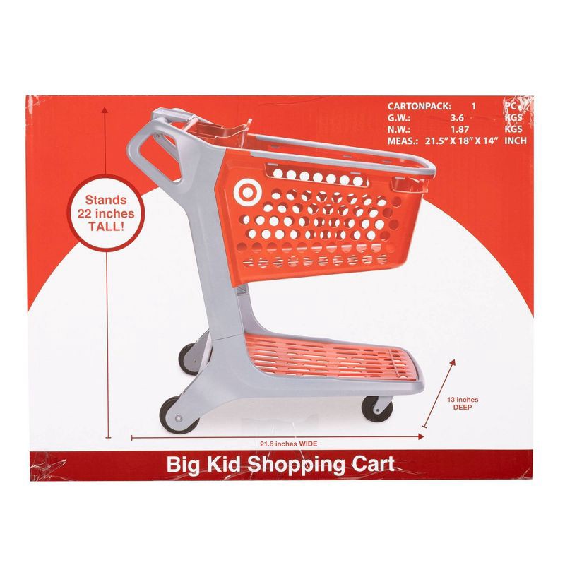slide 9 of 9, Target Big Kid Shopping Cart, 1 ct