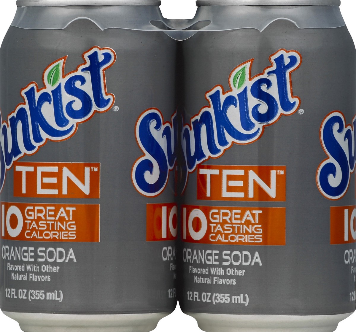 slide 3 of 4, Sunkist Soda - 4 ct, 12 fl oz